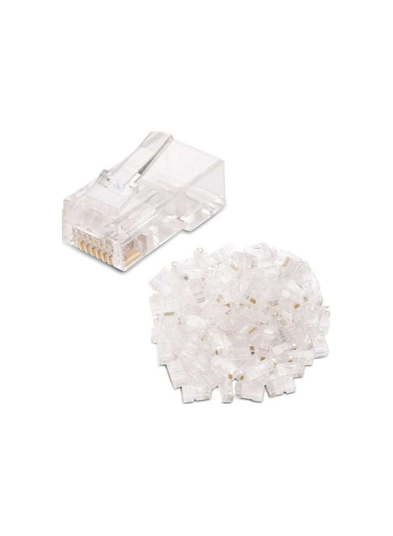 BRT RJ 45 Cat6 UTP Connector 100 PCS Pack - Image 1