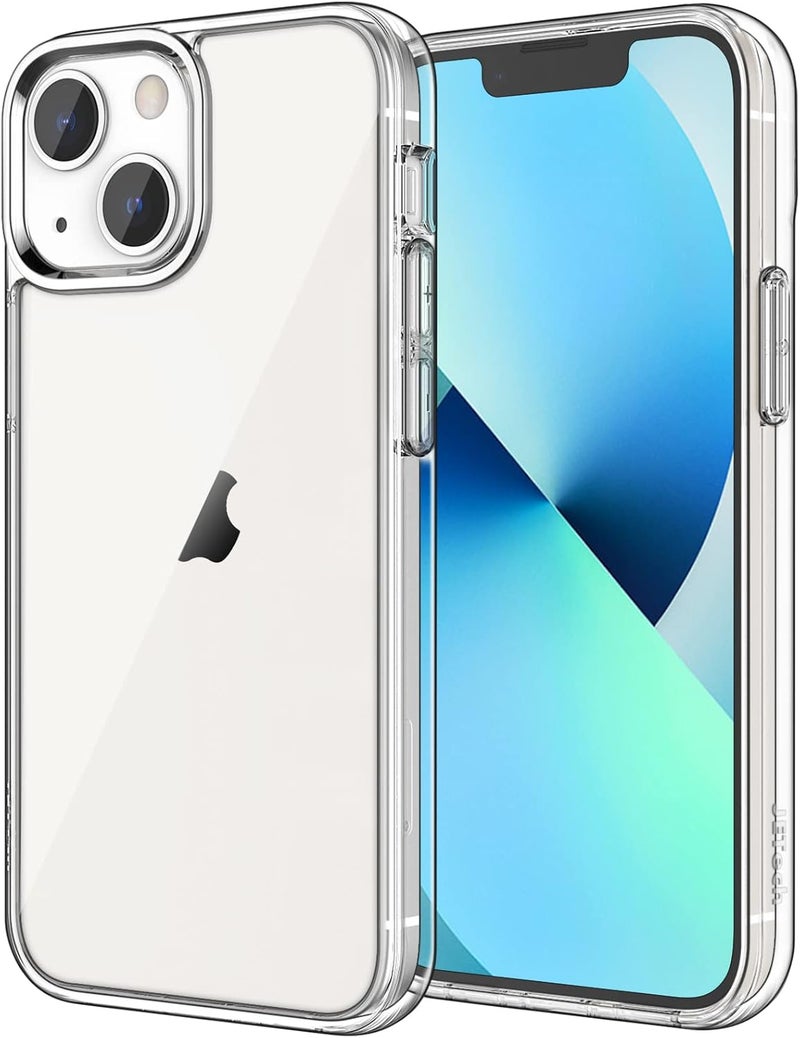 Clear for iPhone 13 - Shockproof Bumper Cover with Anti-Scratch Back - Image 1