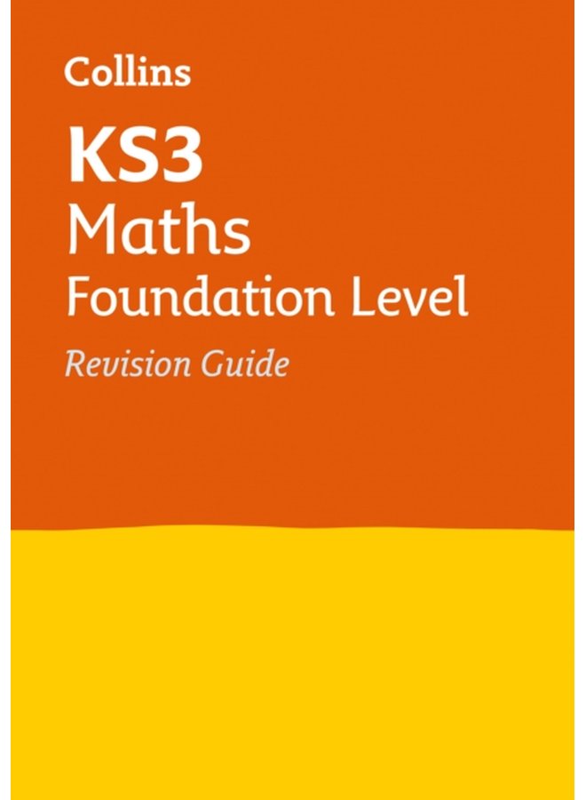 KS3 Maths Foundation Level Revision Guide Ideal for Years 7 8 and 9 - Paperback