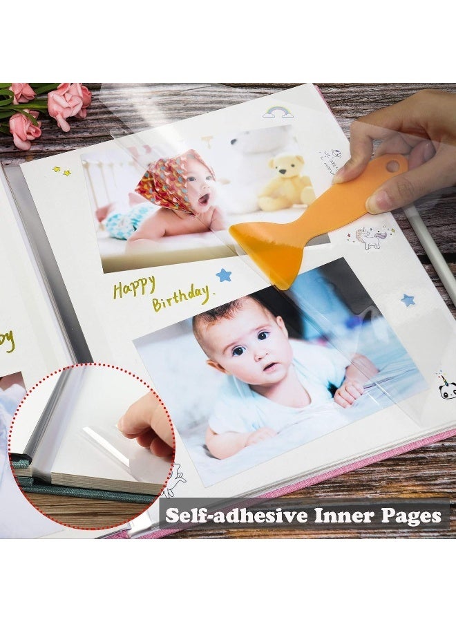 Vienrose Baby Photo Album 4x6 Self Adhesive Memory Book Magnetic Scrapbook Kit - Image 3