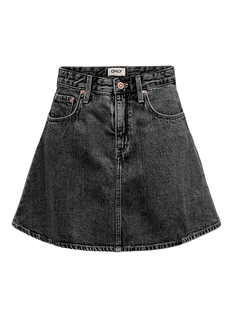 ONLY Onleden A-Skirt Dnm Pim - Image 1