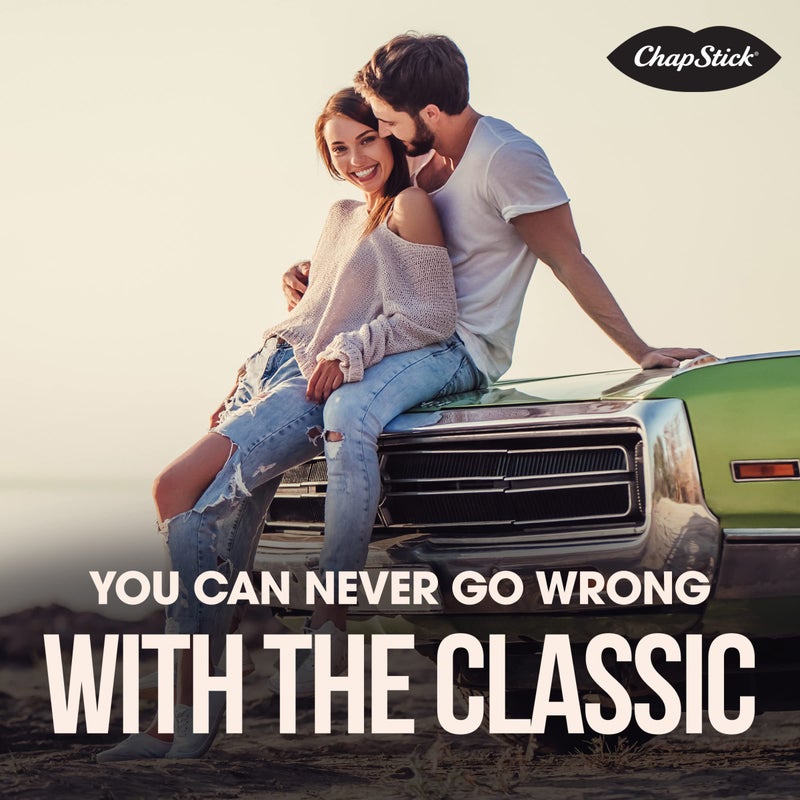 ChapStick Classic Collection Flavored Lip Balm Tubes Pack, Lip Moisturizer - 0.15 Oz (Box of 5 Packs of 3) - Image 3