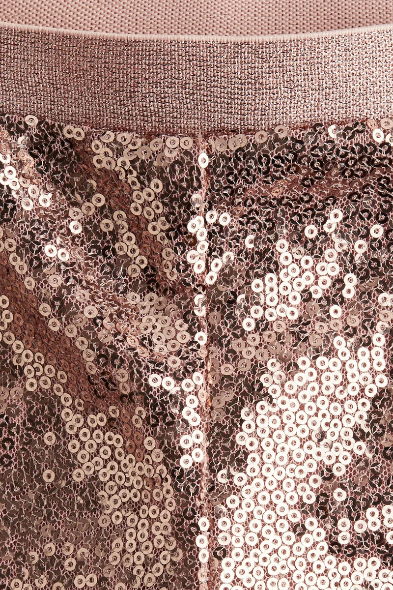 اتش اند ام بنطلون مزين بالترتر