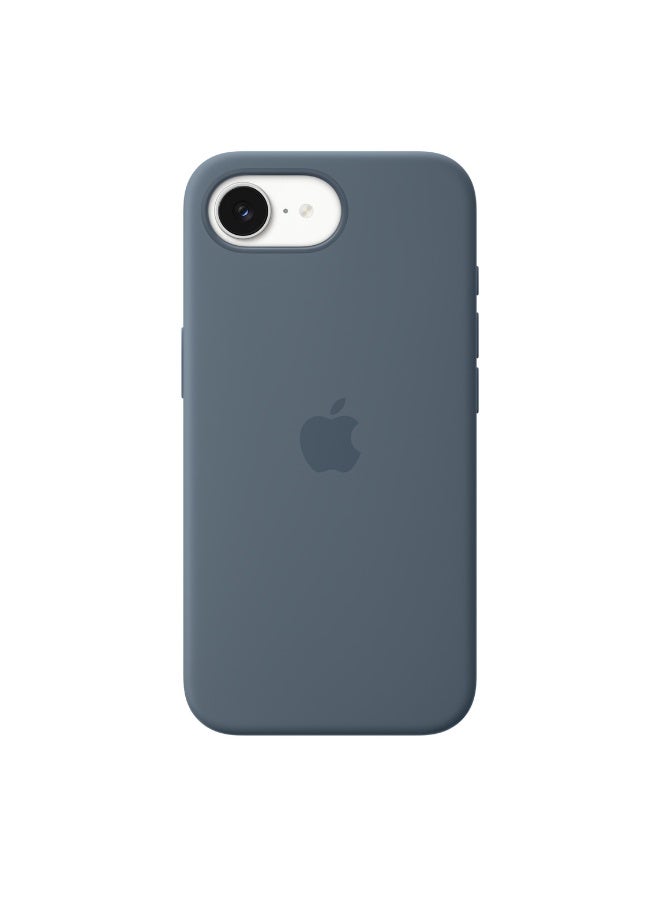 فريق ديلوكس iPhone 16E/17E حافظة سيليكون مع MagSafe (أزرق المرساة) - Image 2