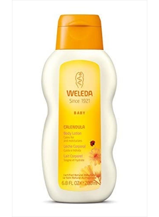 Weleda Baby Body Lotion, Calendula, 6.8 fl. oz. - Image 4
