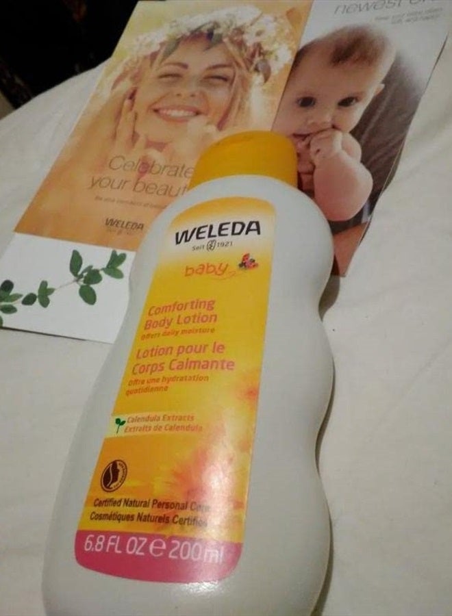 Weleda Baby Body Lotion, Calendula, 6.8 fl. oz. - Image 3