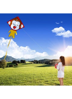 Cute Monkey Kite Single Line Easy To Fly Animal Nylon Diamond Kite With Handle & Strings For Kids And Adults (Monkey) - pzsku/Z2C9AED3336AEDEC0B6D0Z/45/_/1695647618/29586c07-046c-4b1a-8e68-5d6e80ca823f