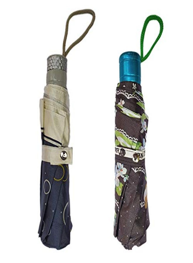 RAINPOPSON 3 Fold Umbrella for Women,Men 3 Fold | 3 fold Colour Umbrella Combo Pack of 2(Multicolor) Set of 2 (FR_1117) - Image 2
