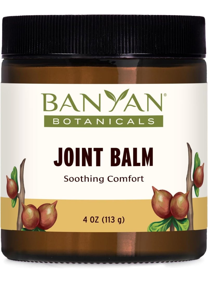Banyan Botanicals Banyan Botanicals Joint Balm – Organic Balm for Joints with Boswellia and Guggulu – for Supporting Comfortable Joints and Overall Joint Health – 4 oz – Non-GMO Sustainably Sourced Petroleum Free - Image 1