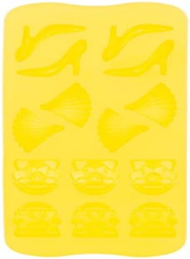 AKDC Silicone Chocolate Mould Modern L(10Cm) Xw(20Cm) Xh(1Cm) Yellow - Image 4