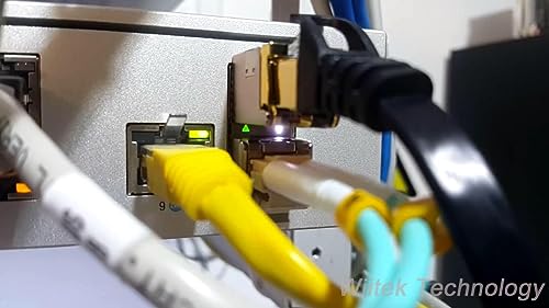 Wiitek 100 Meters, 10Gb SFP+ to RJ45 Modules, 1G/2.5G/5G/10GBase-T Ethernet Copper to SFP+ Transceiver for Ubiquiti UF-RJ45-10G, Plugin 10Gb SFP+ Port, Very Low Power Consumption - Image 5