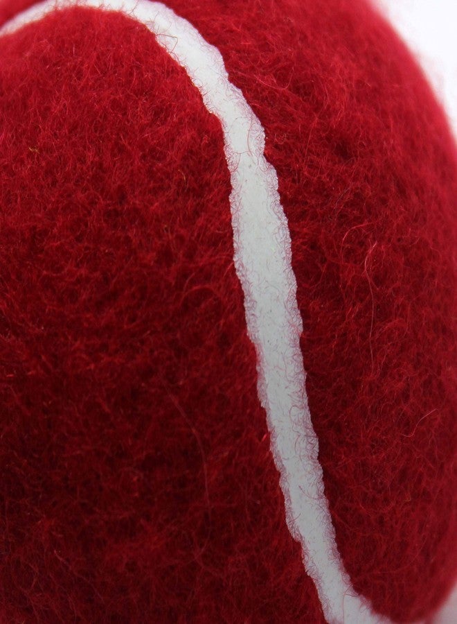 Jonex JJ Jonex Tennis Cricket Ball | Tennis Ball Set | Cricket Tennis Balls Green (Red - Pack of 12) - Image 5