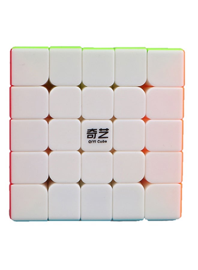 NIBEMINENT Plastic Rubik's Cube 5x5 6.2x6.2x6.2centimeter - Image 1