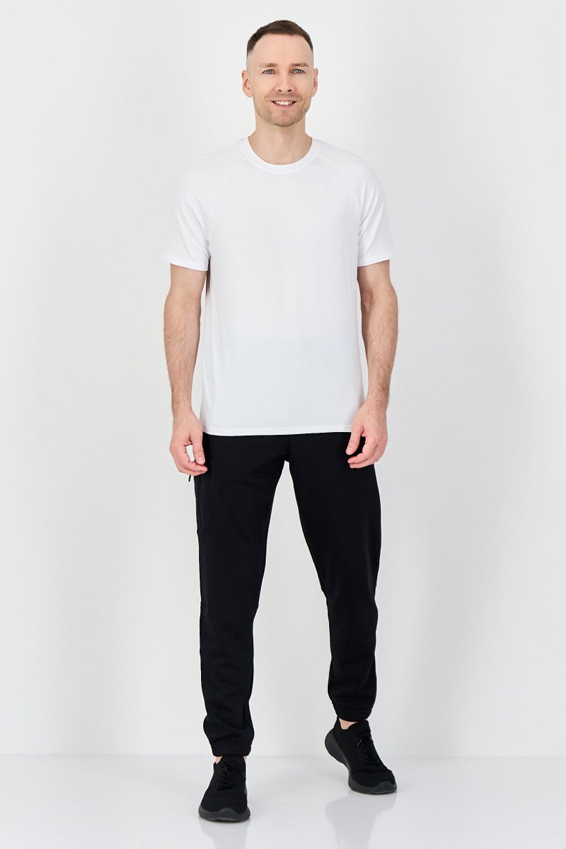 MOTION Men Sportswear Fit Outdoor Sweatpants, Black - Image 4
