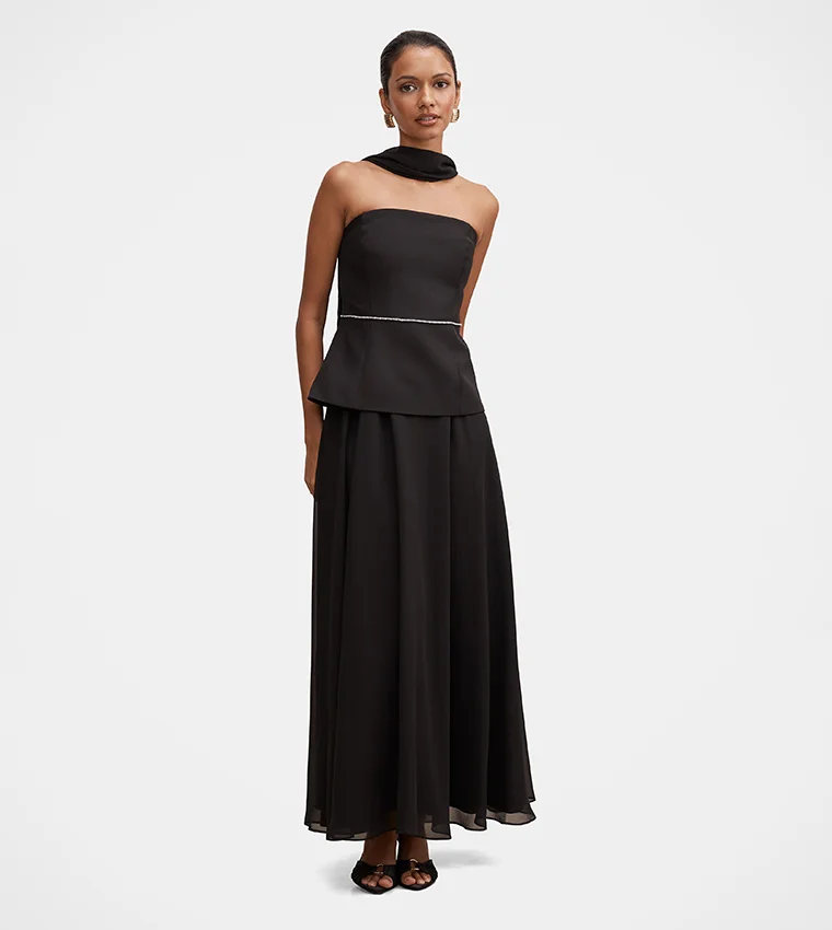 Forever New Laney Petite Corset Maxi Dress