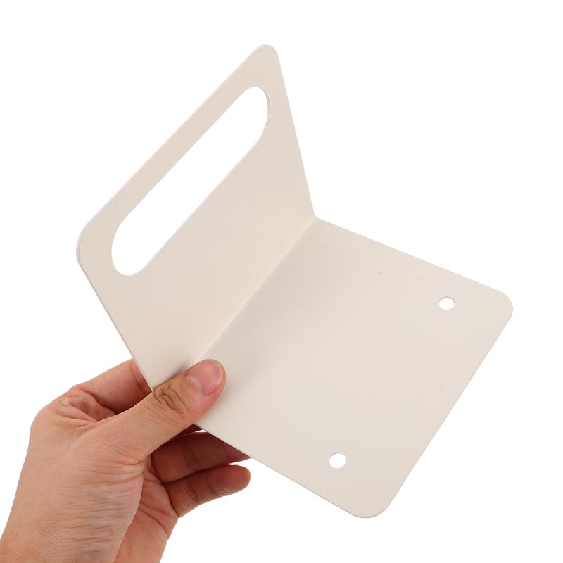 2Pcs Mattress Gripper White Anti Slip Bed Frame Holder for Home Use No Drill Installation - Image 3