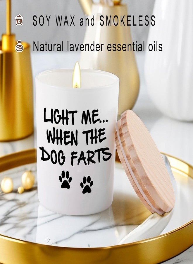 BFJLIFE Funny Gifts for Women Unique Dog Mom Dog Lovers Mothers Day Christmas Birthday Gifts for Her Girlfriend Sister Bestie Best Friend Wife Stocking Stuffers for Women Lavender Scented Soy Candles - Image 4