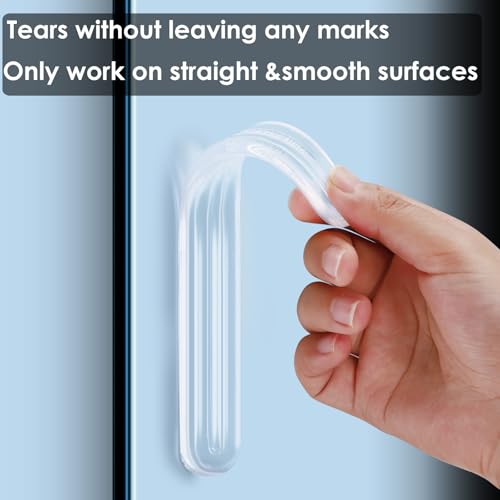 FURNIMATE Wall Protector from Furniture 6PCS Set, Wall Bumper Guards, Clear Furniture Bumpers, Fridge Door Stopper - Image 4