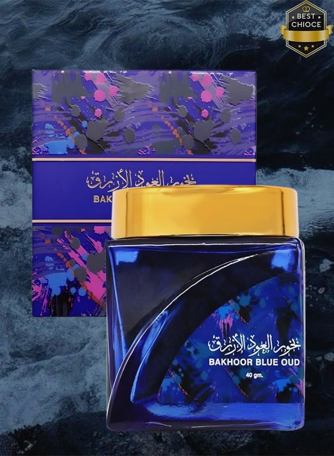 بخور العود الأزرق 40 جرام - Image 1