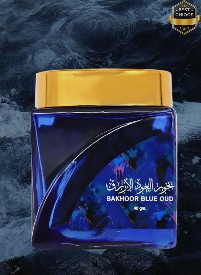 بخور العود الأزرق 40 جرام - Image 2