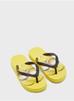 Kids Minions Flip Flops