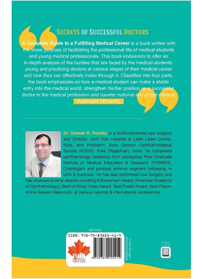 MAPLE PRESS PVT LTD Secrets of Successful Doctors: A Complete Guide to a Fulfilling Medical Career  - Image 1