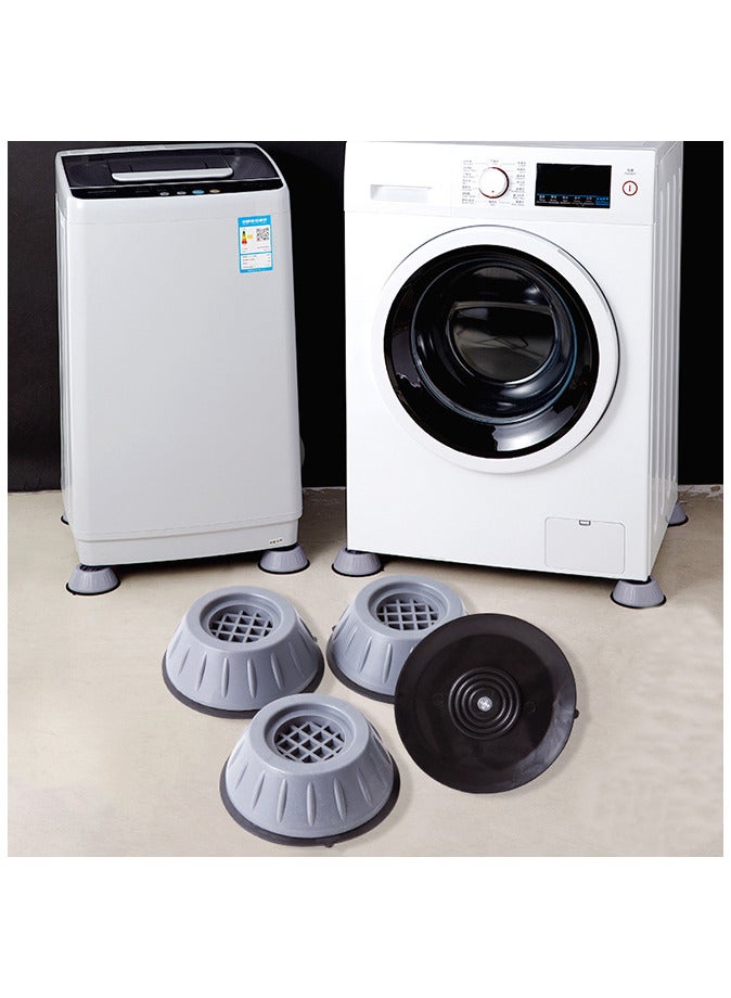 4-Piece Washing Machine Feet Pads Noise Reducing Anti Slip Anti Vibration Rubber - Image 2