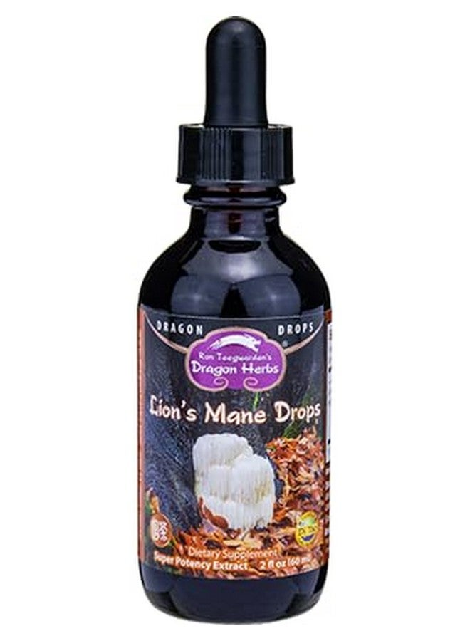 Dragon Herbs أعشاب التنين - قطرات رأس الأسد - 2 أونصة سائلة - Image 1