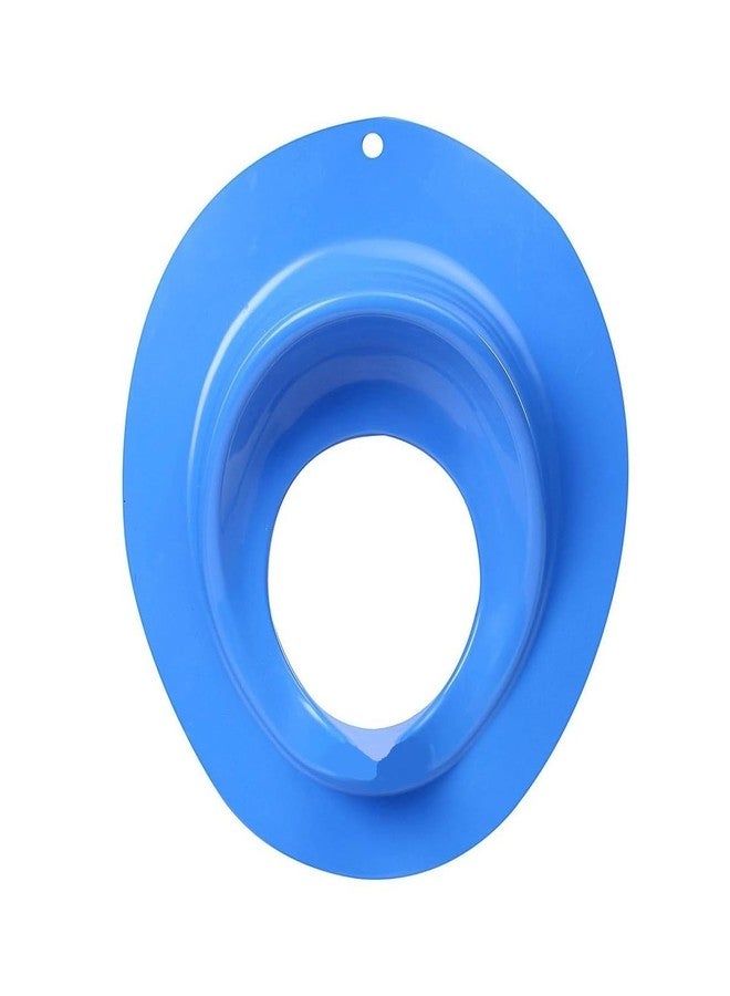 MOLTRES - Baby Potty Toilet Seat for baby Kids Boys And Girls Potty Training, Fits Round & Oval Toilets, Non-Slip with Splash Guard Potty Seat (Blue) - Image 3