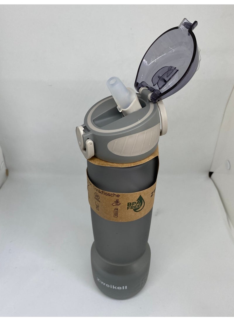 Zweikell - قاروة تريتان 650 مل بدون شريط باللون الرمادي - Image 1