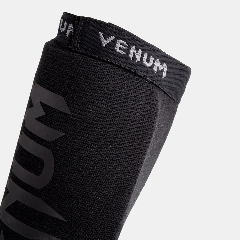 Venum Black Kontact Shin Guards  | Best Price UAE