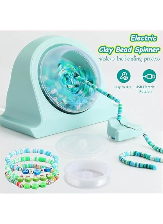 null - Automatic Bead Spinner Bowl with Thread Tool Stringing Machine for Easy Beading Supplies - Image 1