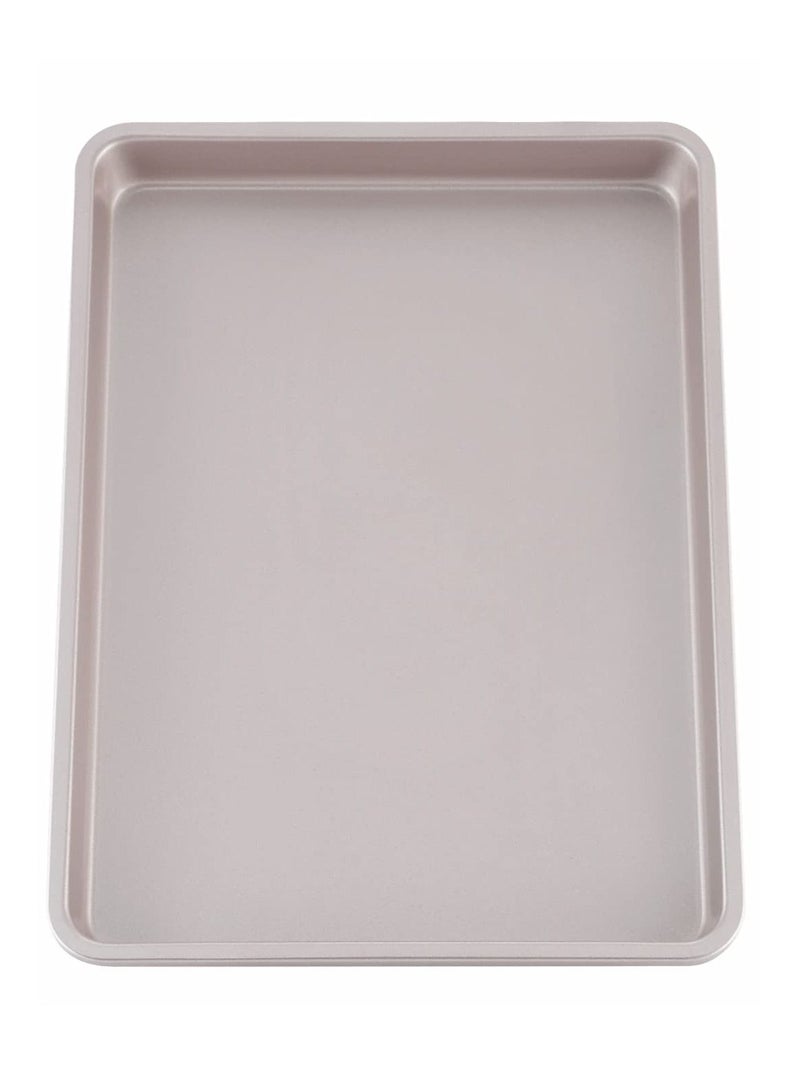 chefmade 13 Inch Rimmed Baking Pan Non Stick Carbon Steel Cookie Sheet Pan - Image 1