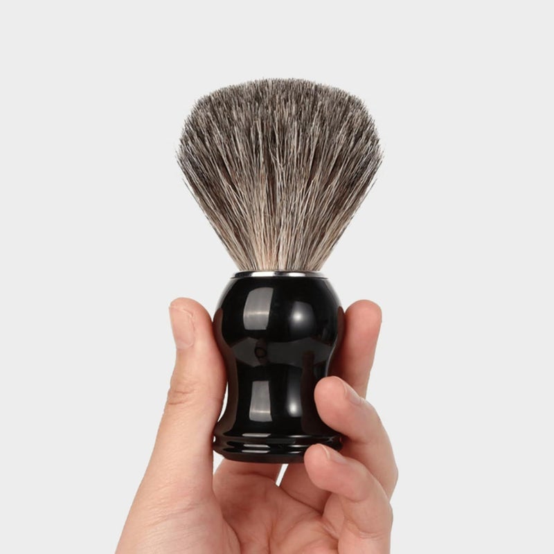 Handcrafted Mens Badger Hair Shaving Brush For Wet Shaving Cream And Soap - Image 5