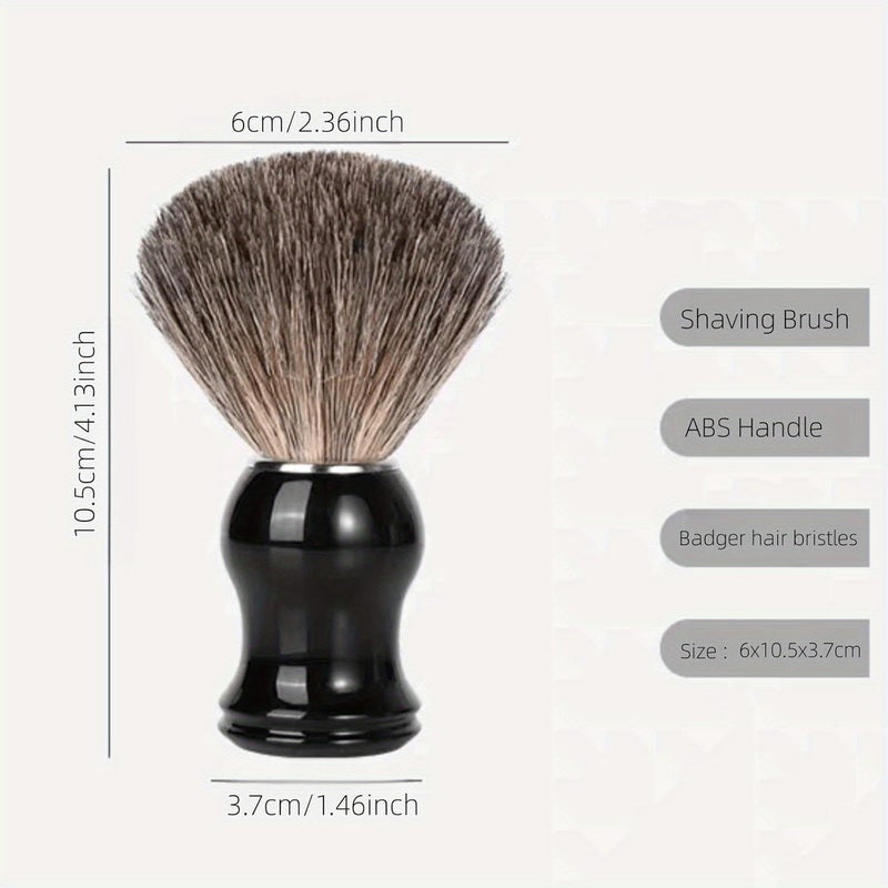 Handcrafted Mens Badger Hair Shaving Brush For Wet Shaving Cream And Soap - Image 4