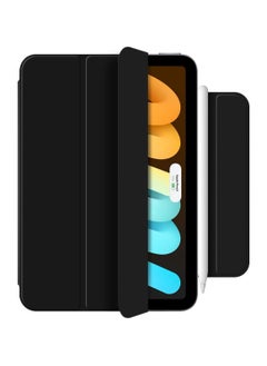 General Magnetic Case Compatible with IPad Mini 7th Generation 2024 Released Magnetic Double-Sided Multi Functional Folding Protective Cover with Pen Slot Intelligent Sleep/Wake-up  - Image 4