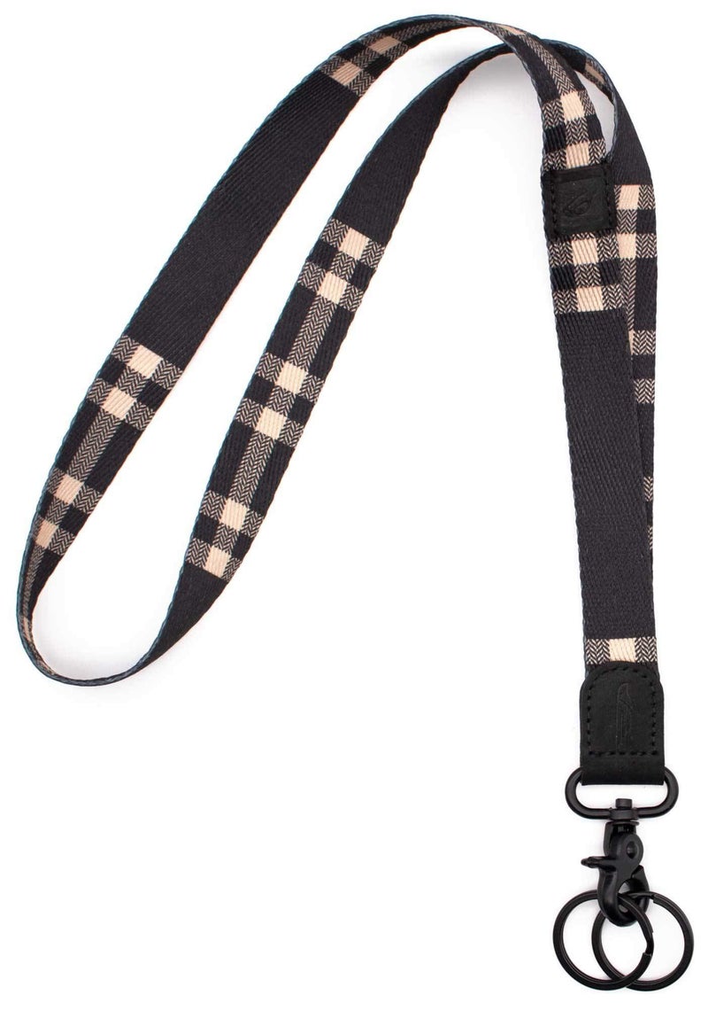 POCKT Neck Lanyard Key Chain Holder for Men and Women - Cool, Wallets and ID Badge Holders | Plaid - Image 1