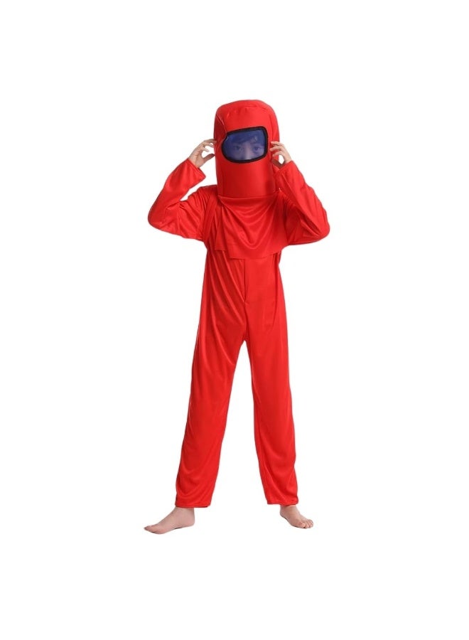 Toy Box Kids Astronaut Costume, Among US Role-Play Costume Set, Red - Image 3