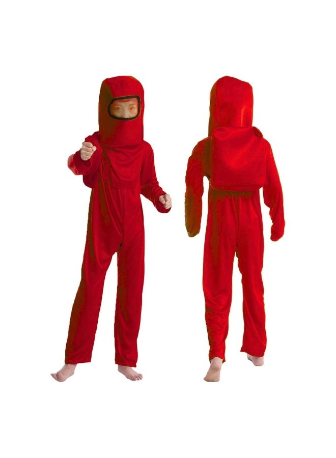 Toy Box Kids Astronaut Costume, Among US Role-Play Costume Set, Red - Image 4
