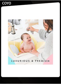 COYO Lotus Baby Bath Seat Flower Shaped Comfortable Bathtub  - Image 2