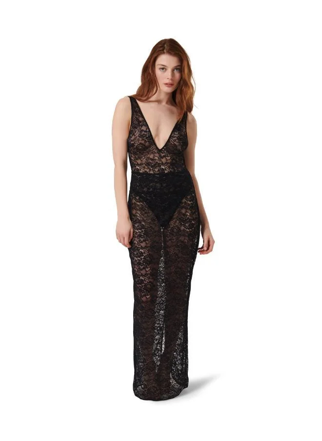 بلوبيلا V-Neck High Leg Bodysuit