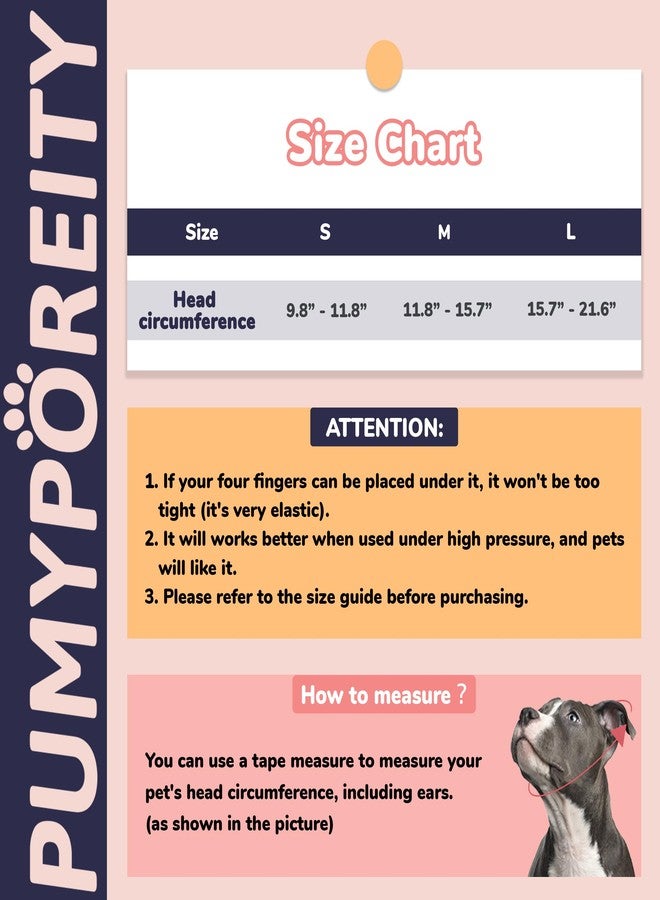 بوماي بوريتي هودي مهدئ للكلاب من بوميبوريتي، غطاء أذن قابل للتعديل لتخفيف القلق، عصابة رأس ناعمة للكلاب المصابة بأورام دموية، حماية أذن الحيوانات الأليفة من العواصف الرعدية، هودي مريح للألعاب النارية والعواصف الرعدية، مقاس كبير، بنفسجي - Image 4