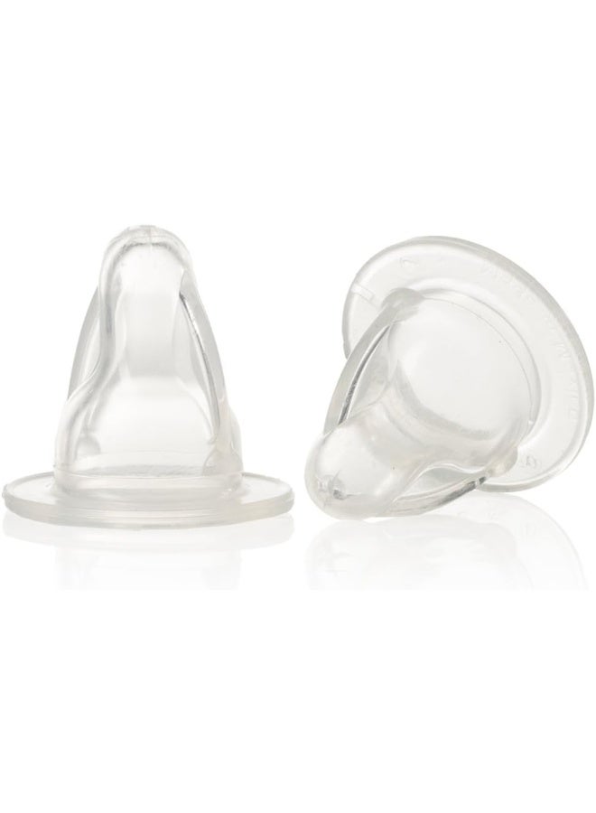 Evenflo Feeding 2 Pack Classic Winged Nipple, Medium Flow - Image 2