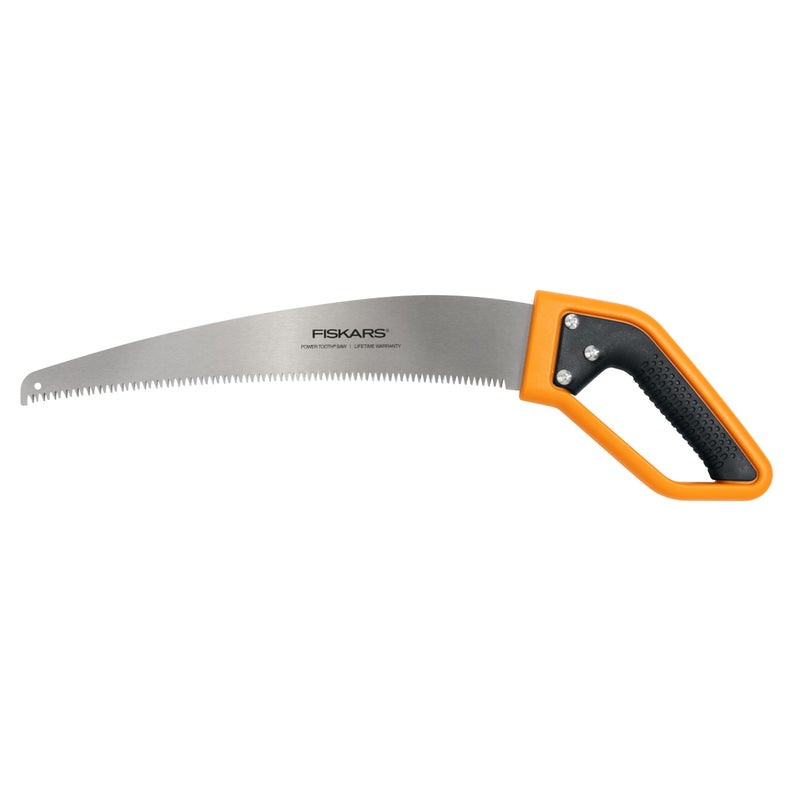 Fiskars 15” PowerTooth D-Handle Saw with Razor-Sharp Stainless Steel blade, Ergonomic SoftGrip Handle for Comfort and Control, Heavy-Duty Hand Saw - Image 4