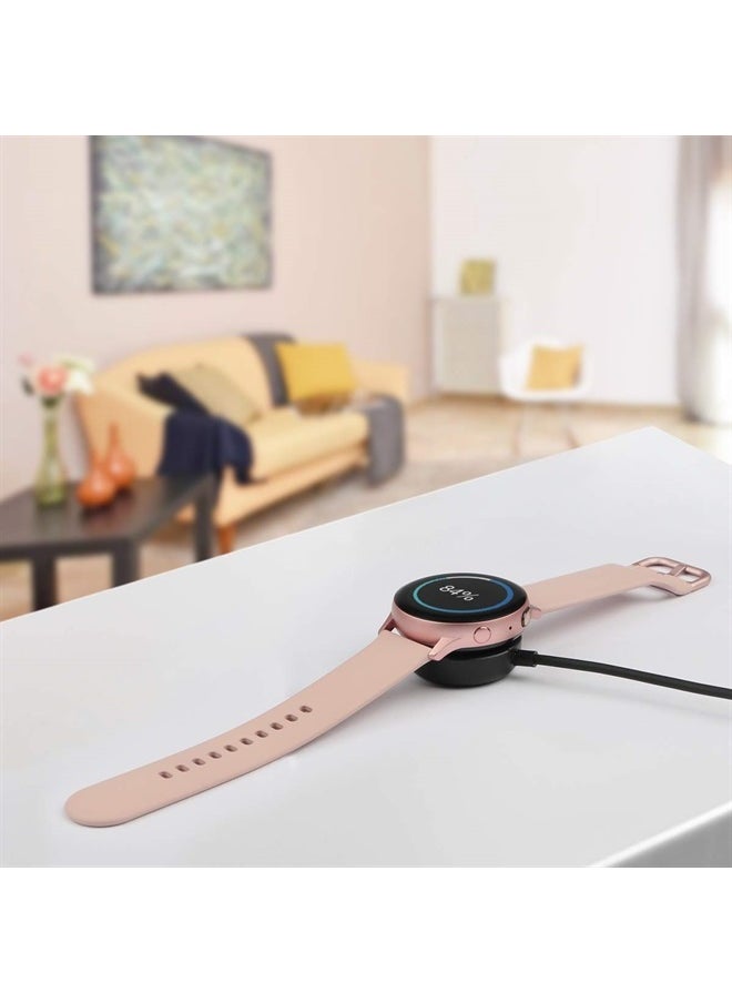 2 Pack Compatible with Samsung Watch Charger,Galaxy Watch 5/4 Charger Cable Dock USB Replacement for Samsung Galaxy Watch 5/5 Pro/4/4 Classic/3/Active 2/Active