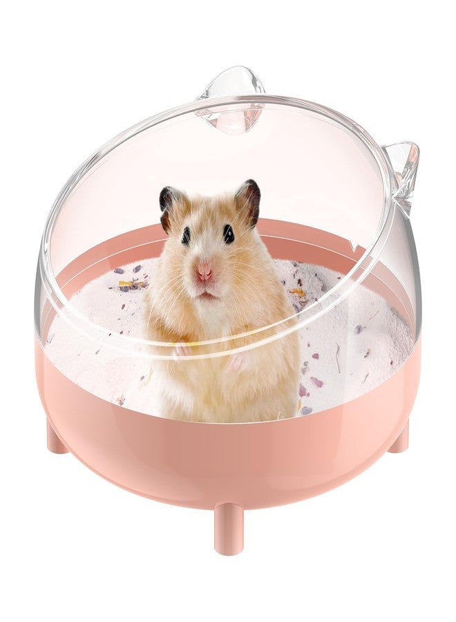 Pawfly Hamster Sand Bath Container, Hamster Sand Bath Box, Hamster Bathtub, Hamster Bathroom, Hamster Toilet, Plastic Dust Bath for Dwarf Hamsters, Syrian Hamsters, Mice, Gerbils & Small Animals - Image 1