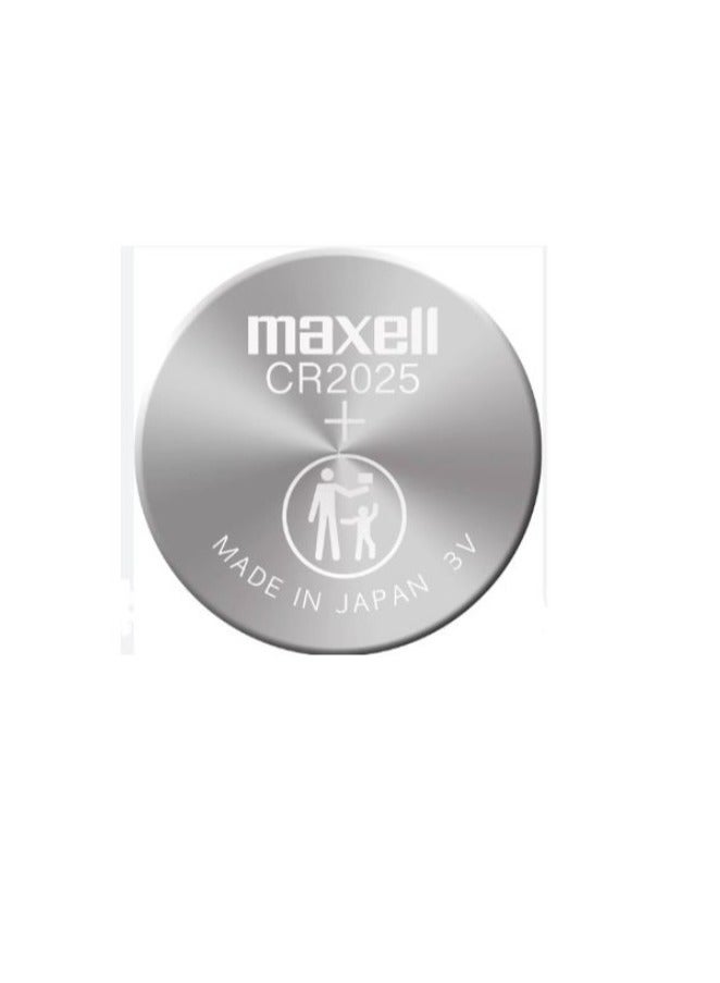ماكسل قطعة واحدة من بطارية ماكسيل CR2025 ليثيوم 3 فولت يابانية - Image 2