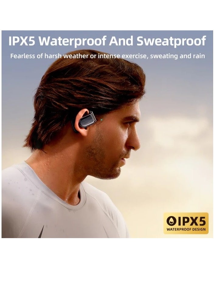 MORE POWER More Power Bluetooth 5.3 Sensor Audio Transmission Open Wireless Sports Earphones with Large Capacity Battery, Stereo Sound, IPX5 Waterproof and Charging Box by More Power  - Image 2