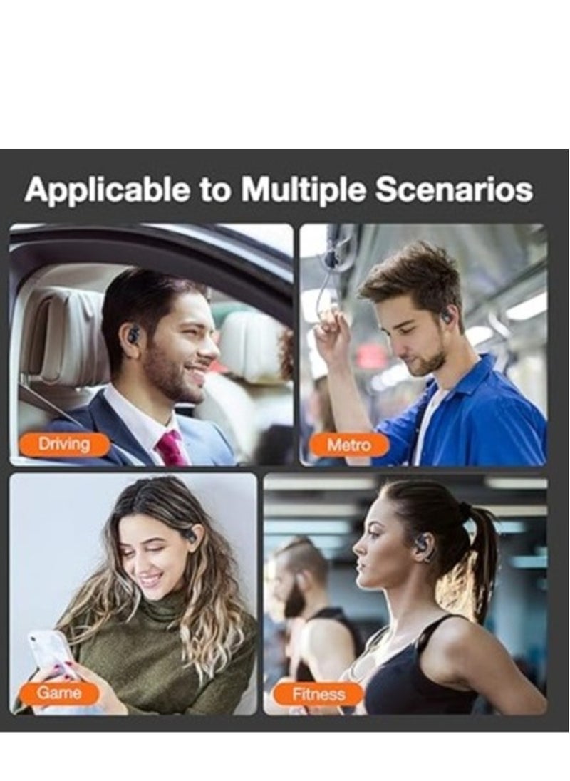 MORE POWER More Power Bluetooth 5.3 Sensor Audio Transmission Open Wireless Sports Earphones with Large Capacity Battery, Stereo Sound, IPX5 Waterproof and Charging Box by More Power  - Image 4