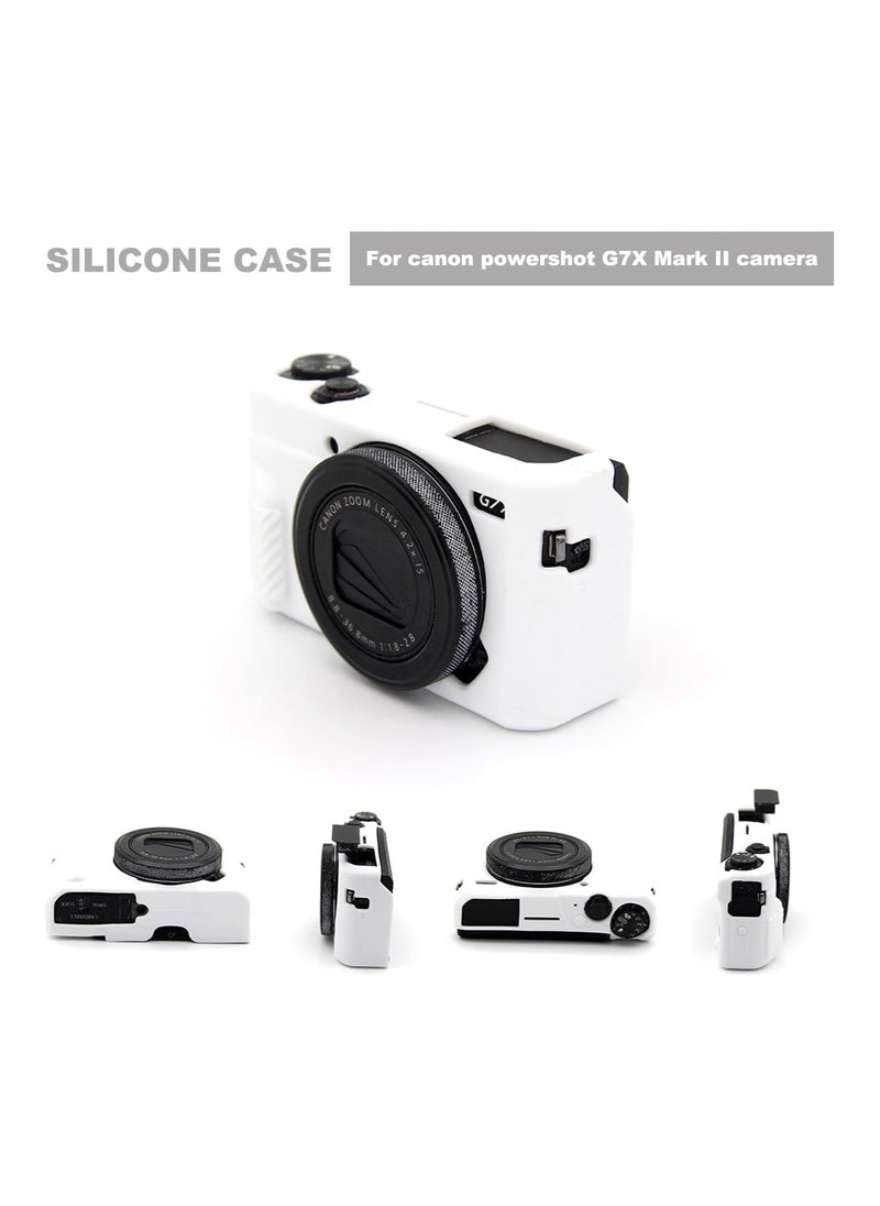 General - G7X Mark II Camera Case, Soft Silicone Protective Case, Canon PowerShot G7X Mark II Camera Slim and Lightweight Case (without Lens Cap) - Image 1